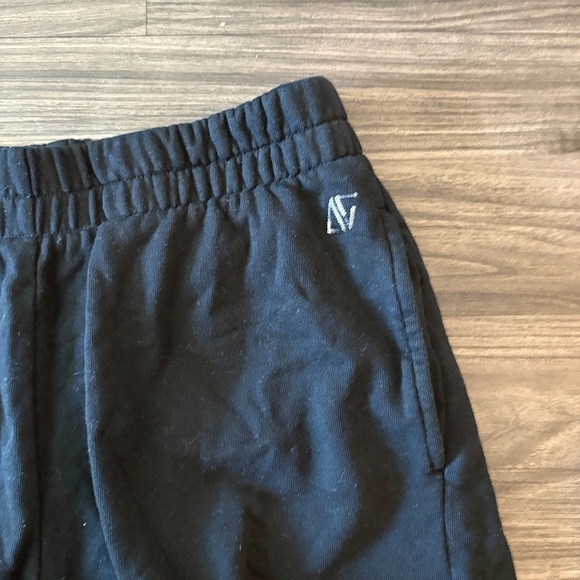 Bassigue Black High Waist Shorts Small Loungewear - Picture 4 of 4